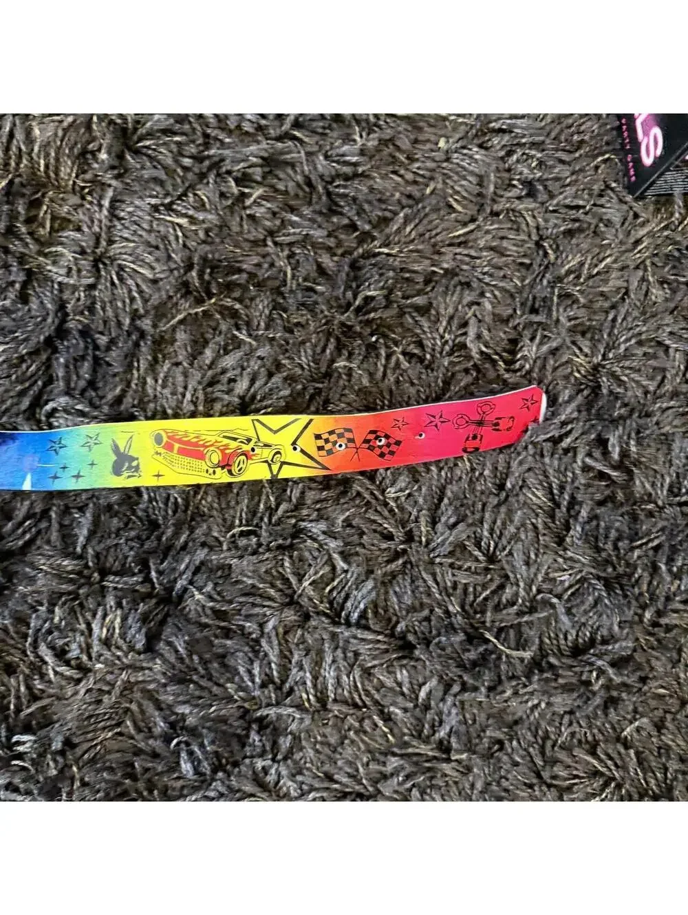 Rainbow Scene Graphic Belt